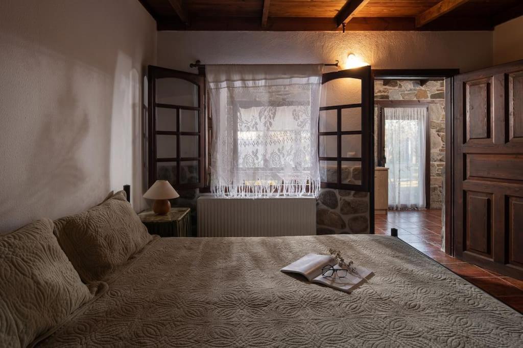 Paralia Sikias Traditionelles Appartement Athos Shadow Am Meer מראה חיצוני תמונה