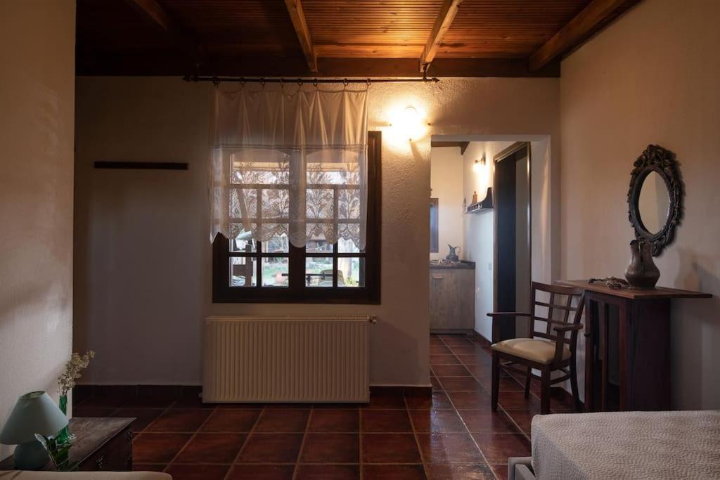 Paralia Sikias Traditionelles Appartement Athos Shadow Am Meer מראה חיצוני תמונה