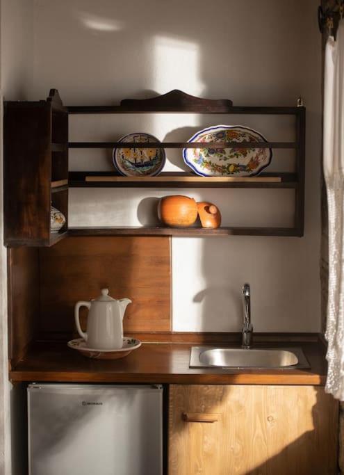 Paralia Sikias Traditionelles Appartement Athos Shadow Am Meer מראה חיצוני תמונה