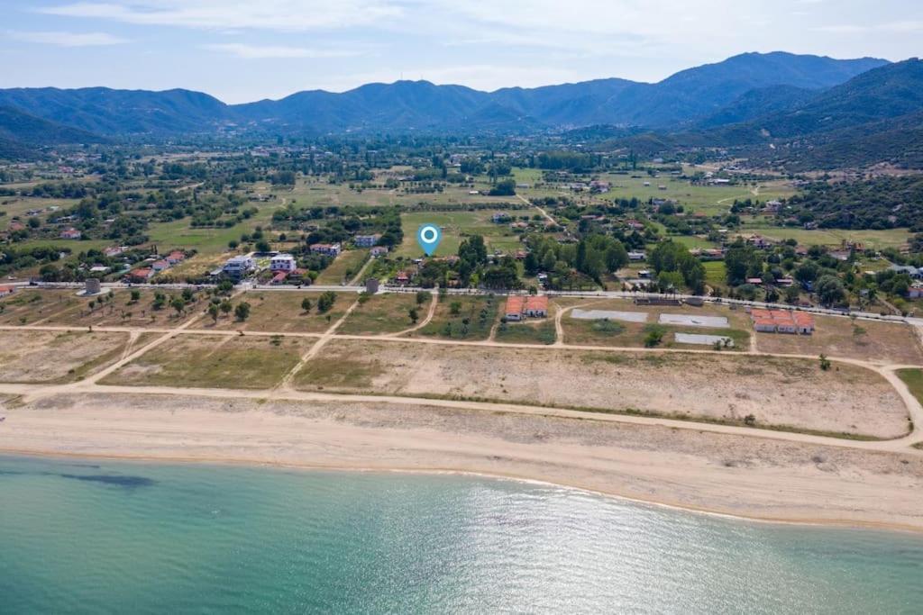 Paralia Sikias Traditionelles Appartement Athos Shadow Am Meer מראה חיצוני תמונה