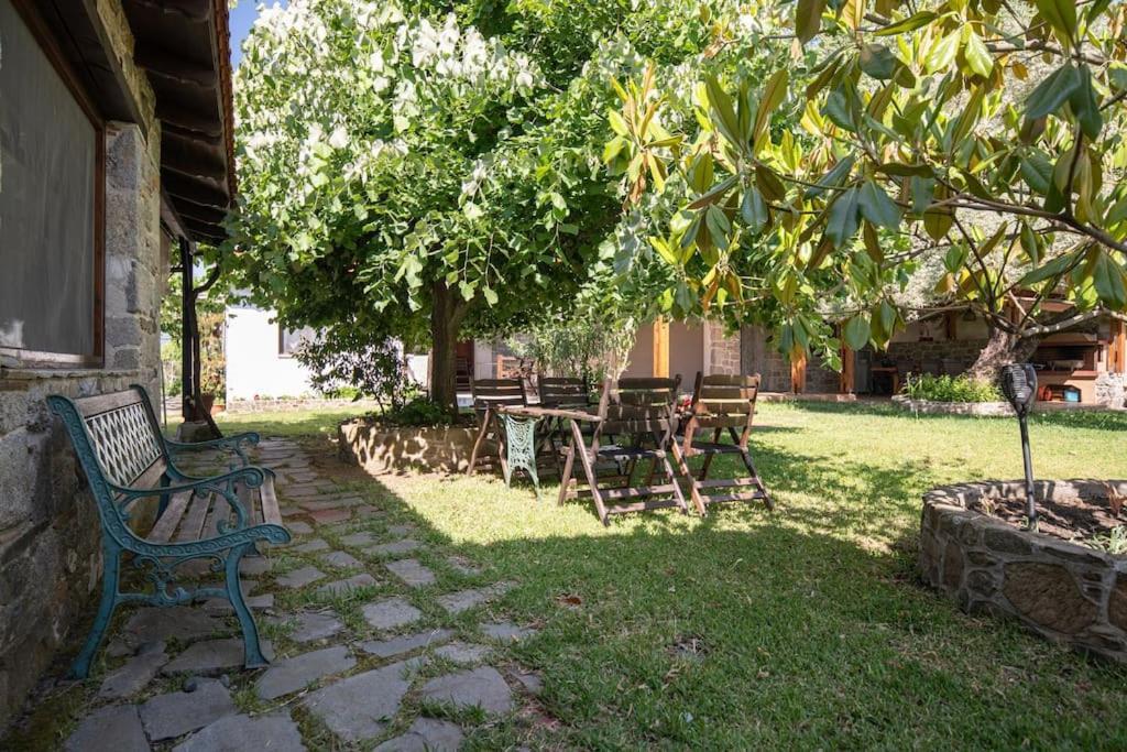 Paralia Sikias Traditionelles Appartement Athos Shadow Am Meer מראה חיצוני תמונה